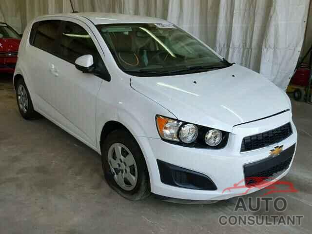 CHEVROLET SONIC 2016 - 1G1JA6SH1G4182486