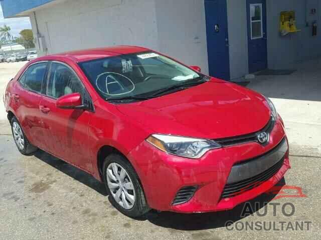 TOYOTA COROLLA 2016 - 2T1BURHE3GC711970