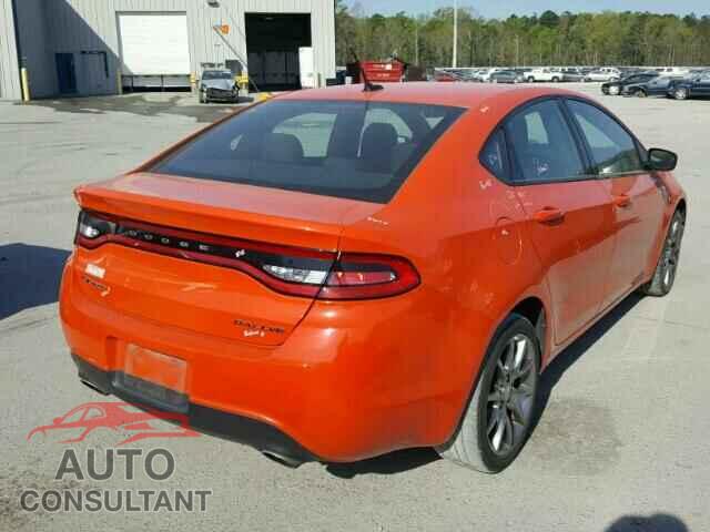 DODGE DART 2015 - 1C3CDFBB6FD243840