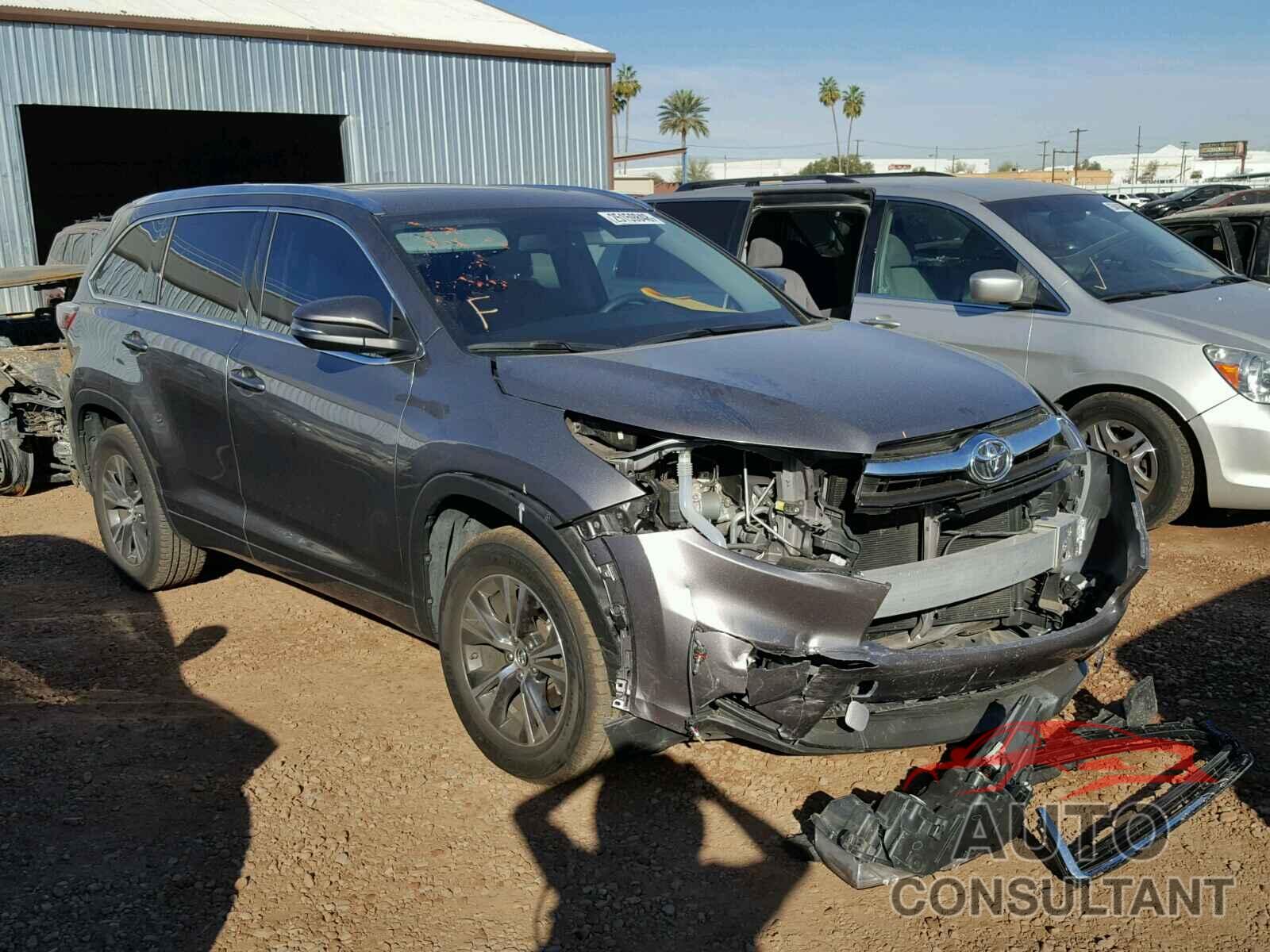 TOYOTA HIGHLANDER 2016 - 5TDKKRFH9GS148966