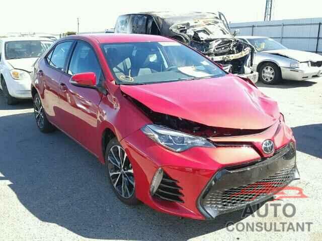 TOYOTA COROLLA 2017 - 5YFBURHE5HP645326