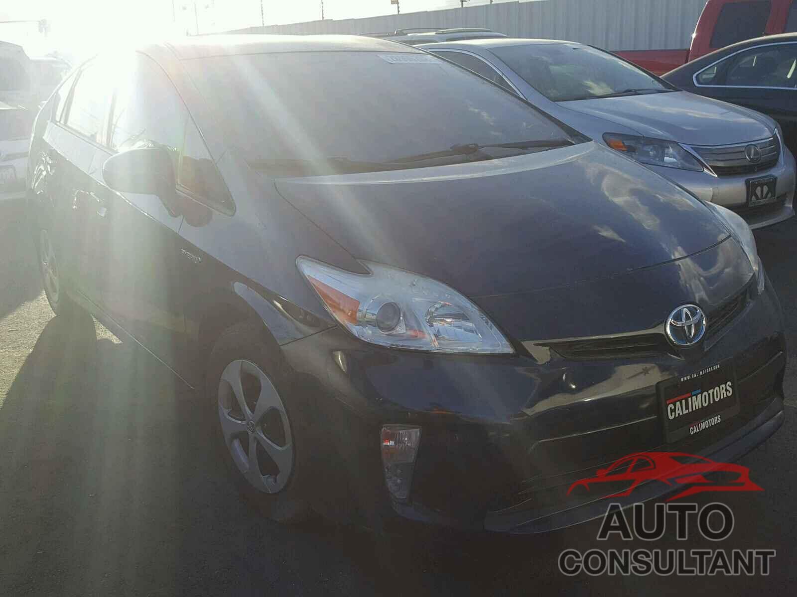 TOYOTA PRIUS 2012 - JTDKN3DU1C1564859