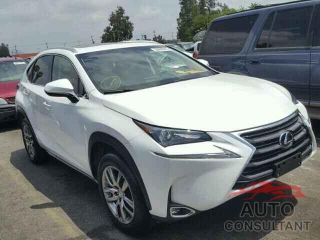 LEXUS NX 2016 - JTJBJRBZ4G2048621