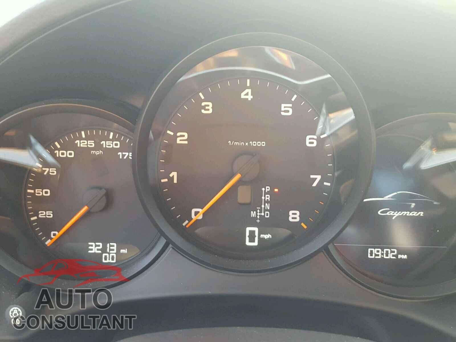 PORSCHE CAYMAN 2017 - WP0AA2A87HS270117