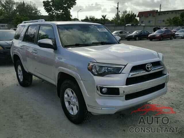 TOYOTA 4RUNNER 2016 - JTEBU5JR4G5317179