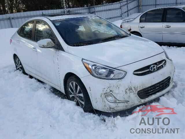 HYUNDAI ACCENT 2017 - KMHCT4AEXHU244471