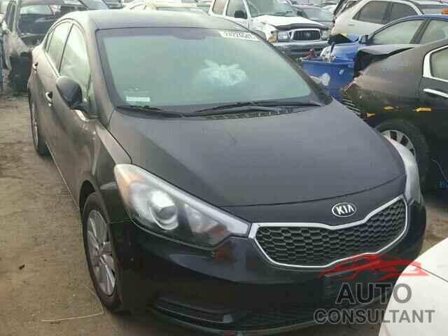 KIA FORTE 2016 - KNAFX4A61G5564430