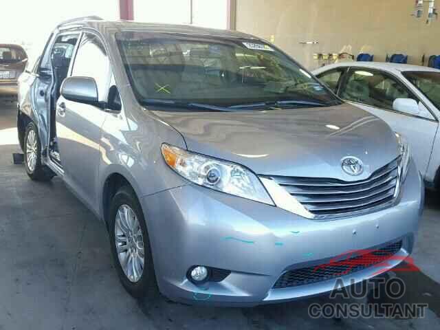 TOYOTA SIENNA 2016 - 5TDYK3DC0GS705164