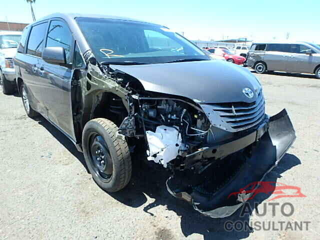 TOYOTA SIENNA 2015 - 5TDYK3DC7FS570702