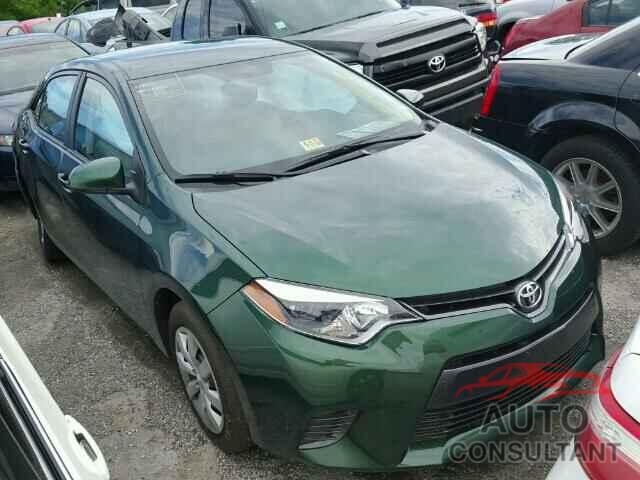 TOYOTA COROLLA 2016 - 2T1BURHE6GC664983