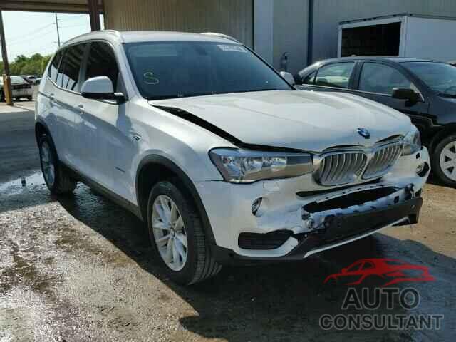 BMW X3 2016 - 5UXWX9C59G0D72322