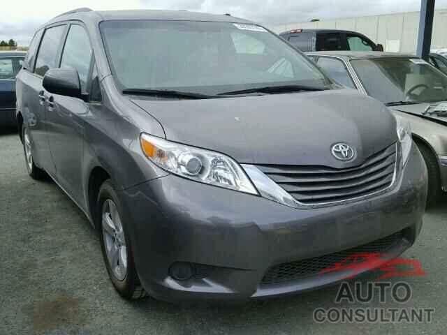 TOYOTA SIENNA 2016 - 5TDKK3DC3GS765137