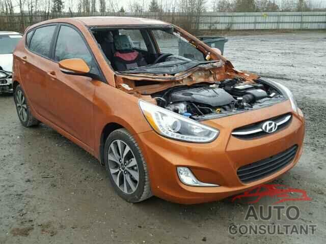 HYUNDAI ACCENT 2016 - KMHCU5AE0GU265640