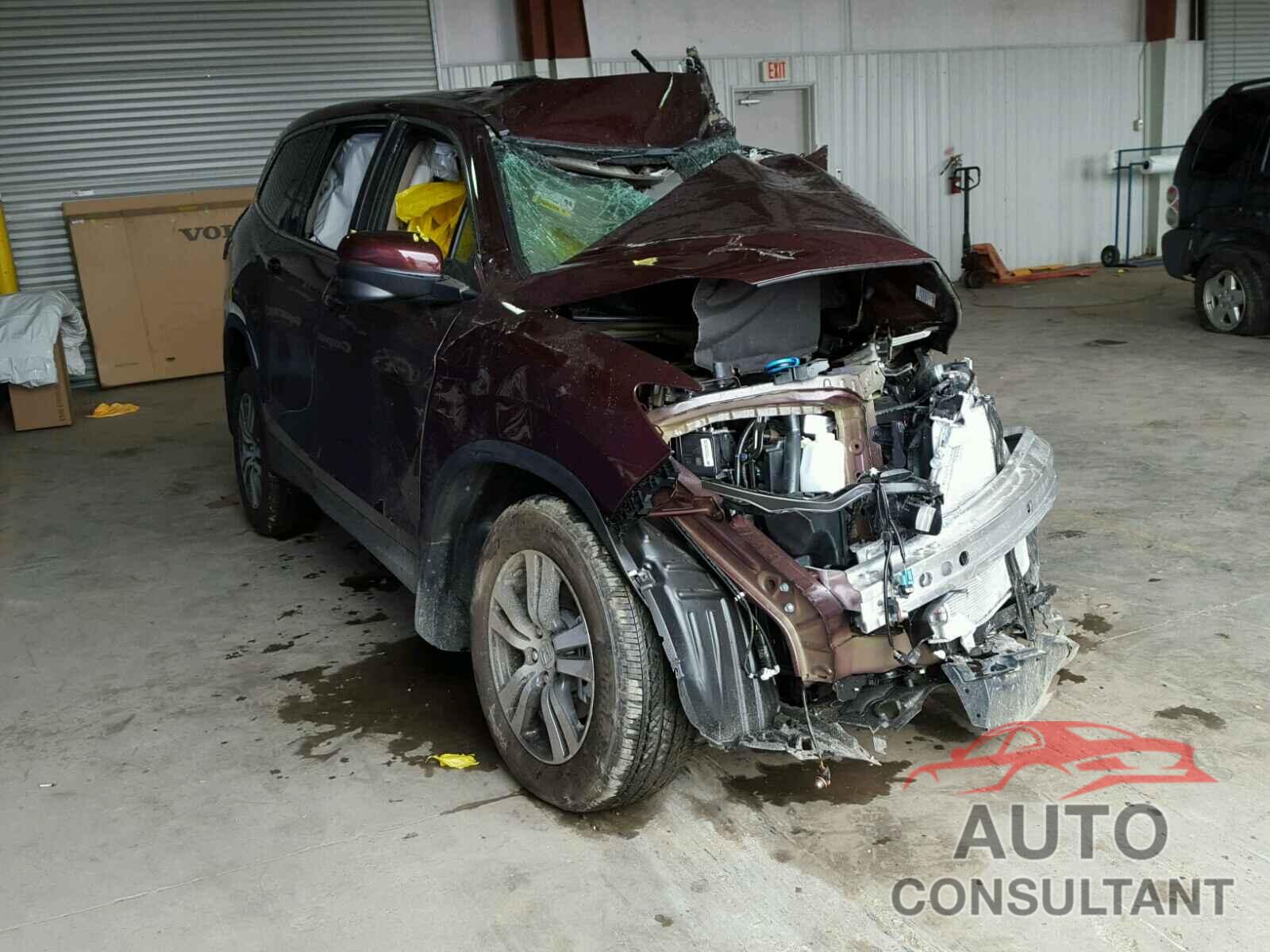 HONDA PILOT 2017 - 5FNYF6H75HB049536
