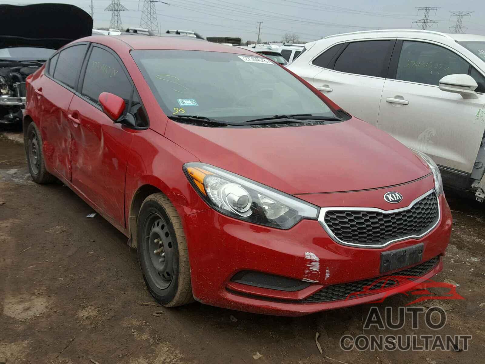 KIA FORTE 2015 - KNAFX4A60F5309377
