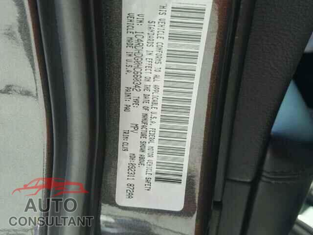 DODGE DURANGO 2017 - 1C4RDHDG0HC660342