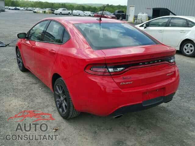 DODGE DART 2016 - 1C3CDFBB7GD625294