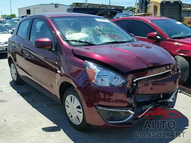 MITSUBISHI MIRAGE 2017 - ML32A3HJ2HH001820