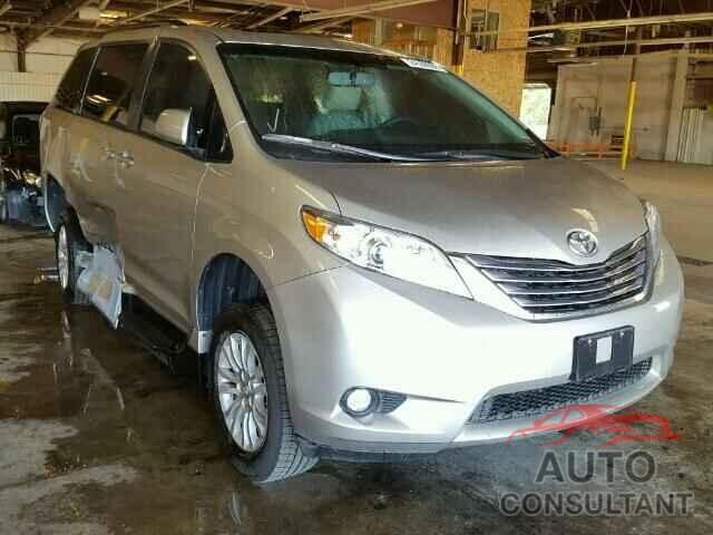 TOYOTA SIENNA 2015 - 5TDYK3DC2FS645659