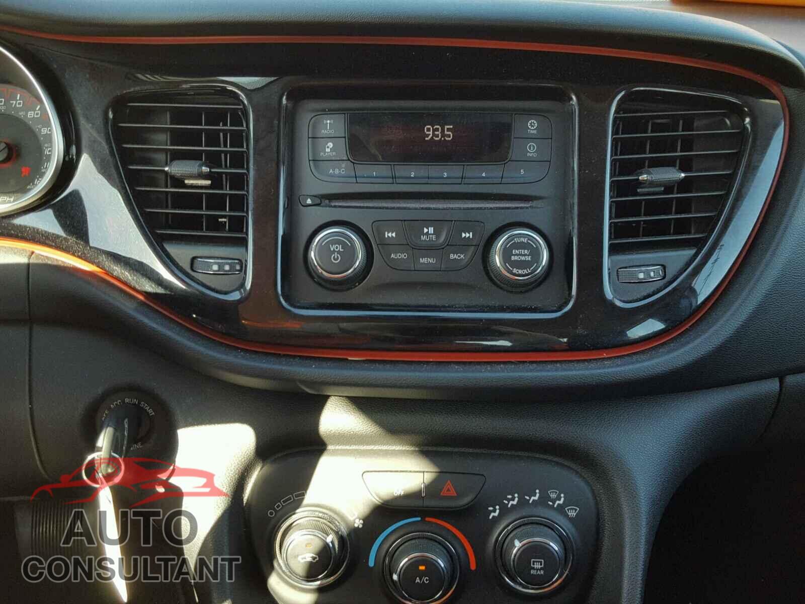 DODGE DART 2016 - 1C3CDFBB4GD652811