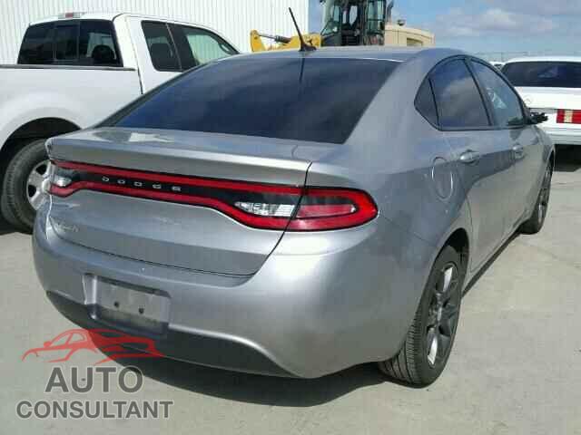 DODGE DART 2015 - 1C3CDFAAXFD346591