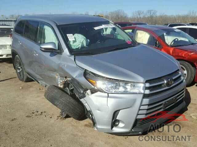 TOYOTA HIGHLANDER 2017 - 5TDBZRFH9HS400714