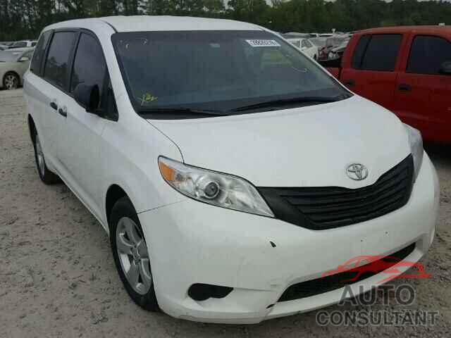 TOYOTA SIENNA 2017 - 5TDZZ3DC6HS834897