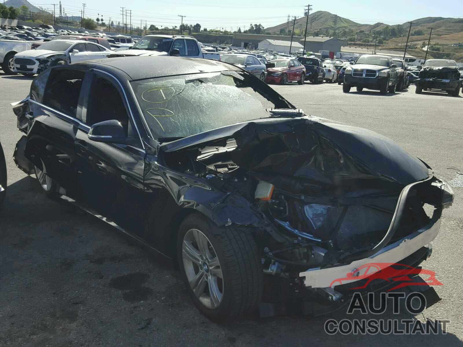 BMW 3 SERIES 2017 - WBA8B9G38HNU56664