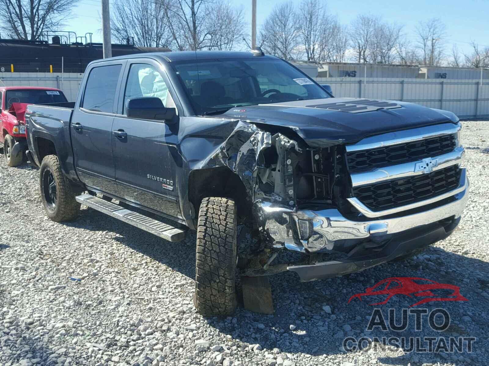 CHEVROLET SILVERADO 2017 - 3GCUKREC4HG414473