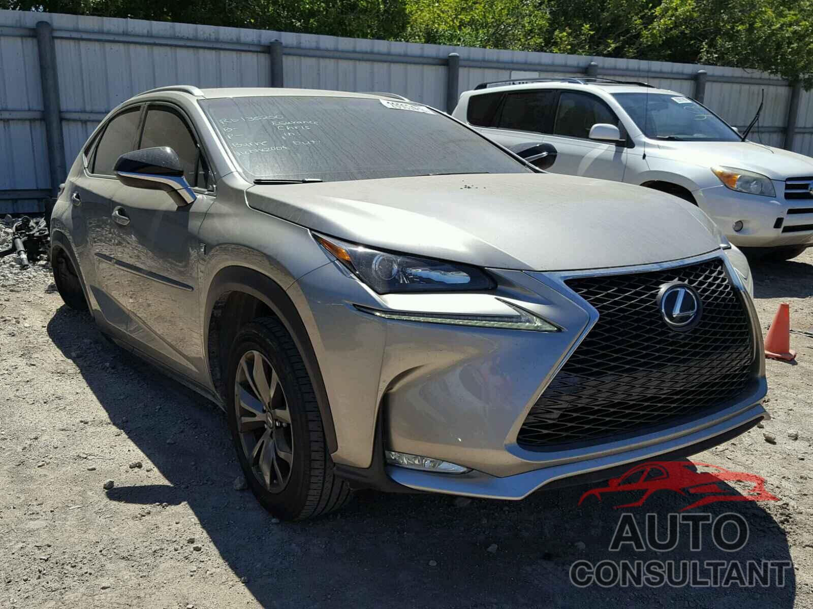 LEXUS NX 2016 - JTJYARBZXG2032031