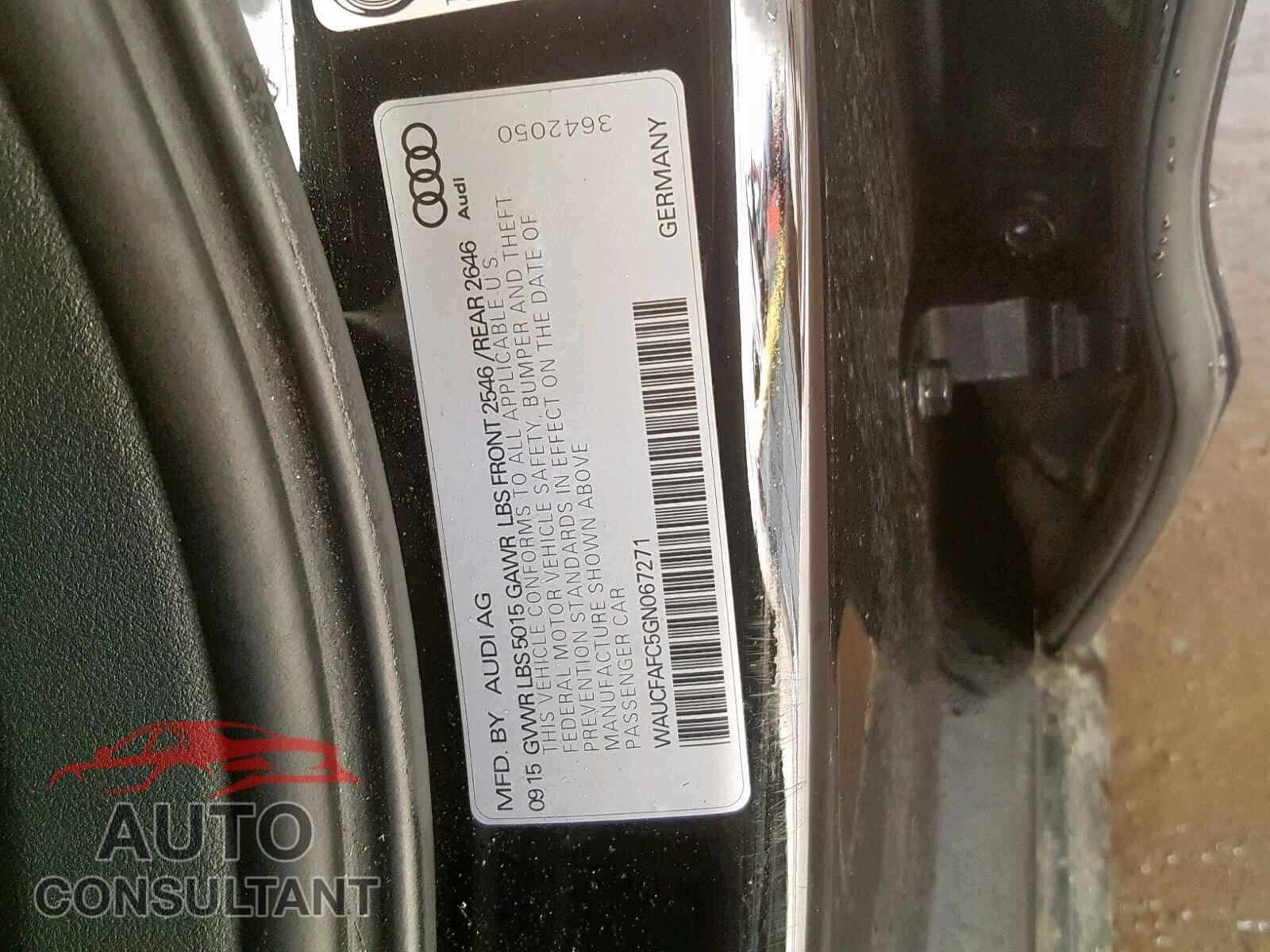 AUDI A6 2016 - 4JGDF6EE4GA646441