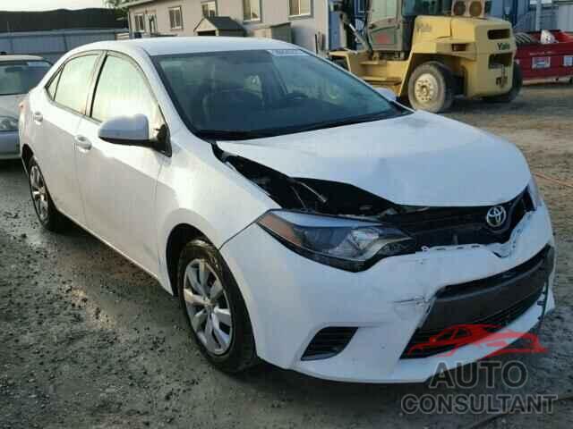 TOYOTA COROLLA 2016 - 5YFBURHEXGP437165