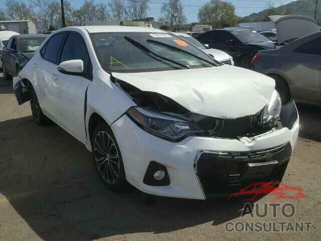 TOYOTA COROLLA 2016 - 5YFBURHE2GP390441
