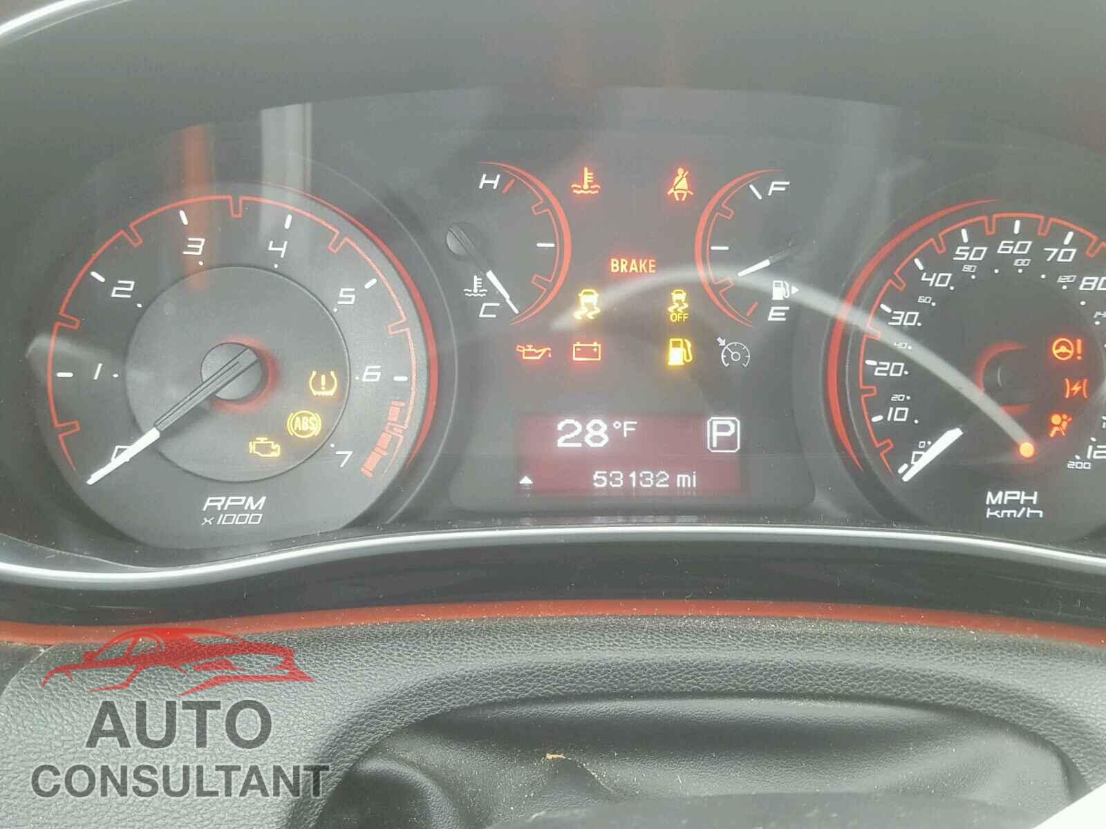 DODGE DART 2015 - 1C3CDFAAXFD375430