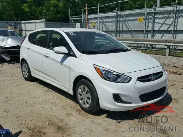 HYUNDAI ACCENT 2016 - KMHCT5AE1GU242404