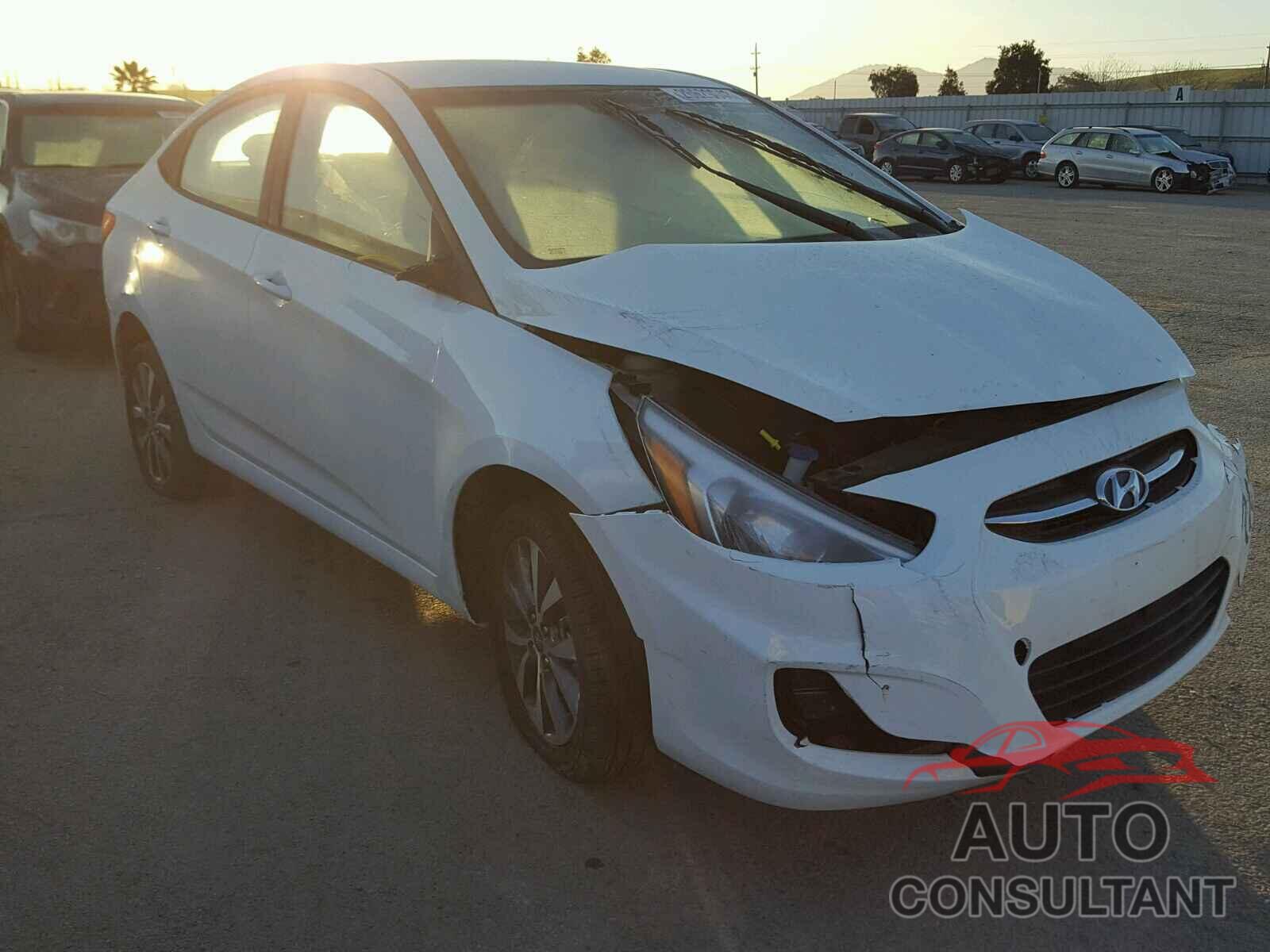 HYUNDAI ACCENT 2017 - KMHCT4AEXHU225192