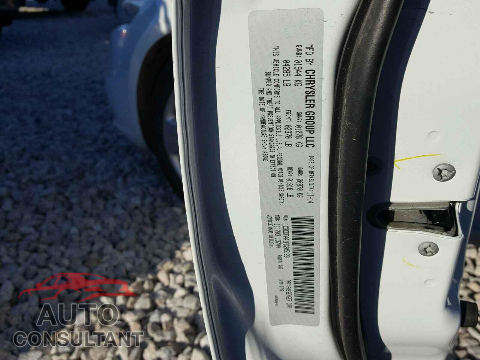 DODGE DART 2015 - 1C3CDFAA1FD205120