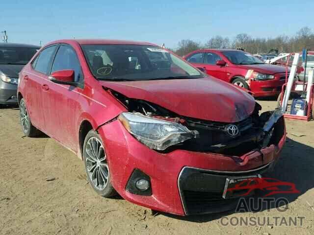 TOYOTA COROLLA 2016 - 2T1BURHE5GC615922