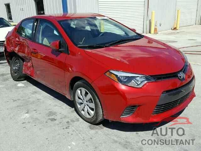 TOYOTA COROLLA 2016 - 2T1BURHE2GC698127