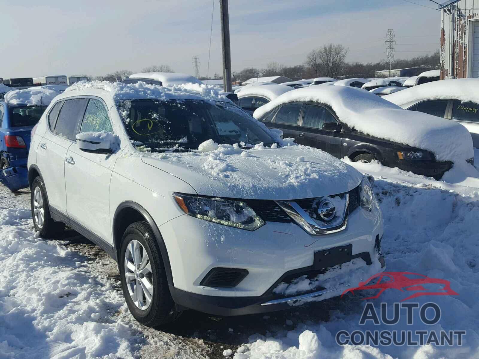 NISSAN ROGUE S 2016 - KNMAT2MV5GP690522