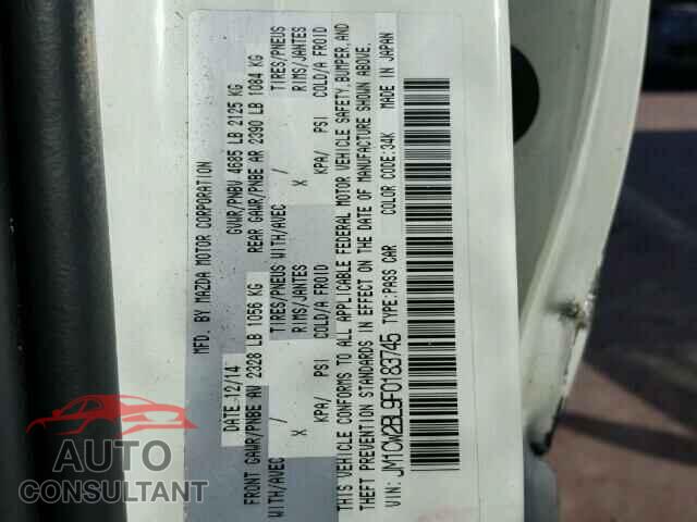 MAZDA 5 2015 - JM1CW2BL9F0183745