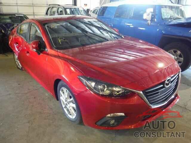 MAZDA 3 2015 - JM1BM1W71F1224209