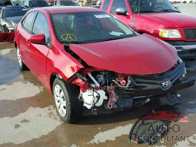 TOYOTA COROLLA 2016 - 5YFBURHE8GP429274