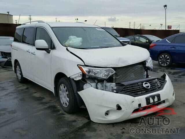 NISSAN QUEST 2015 - JN8AE2KP5F9127721