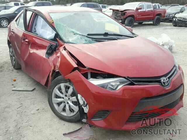 TOYOTA COROLLA 2016 - 5YFBURHEXGP477861