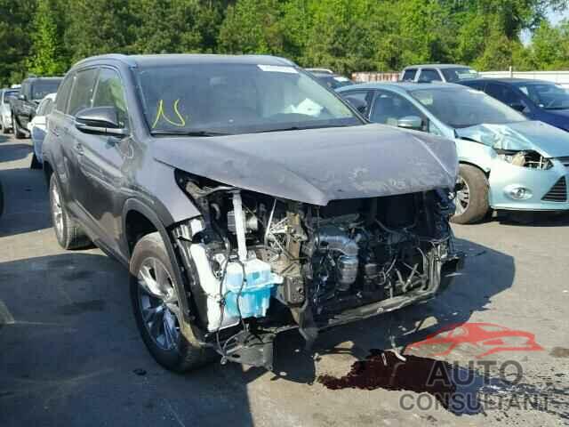 TOYOTA HIGHLANDER 2015 - 5TDKKRFHXFS119765