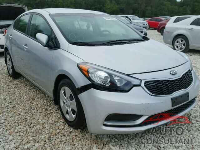 KIA FORTE 2016 - KNAFK4A64G5510909