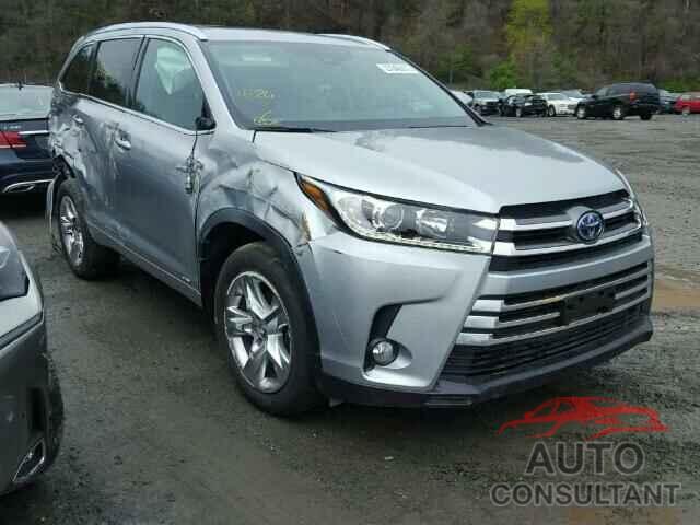 TOYOTA HIGHLANDER 2017 - 5TDDGRFH3HS022145