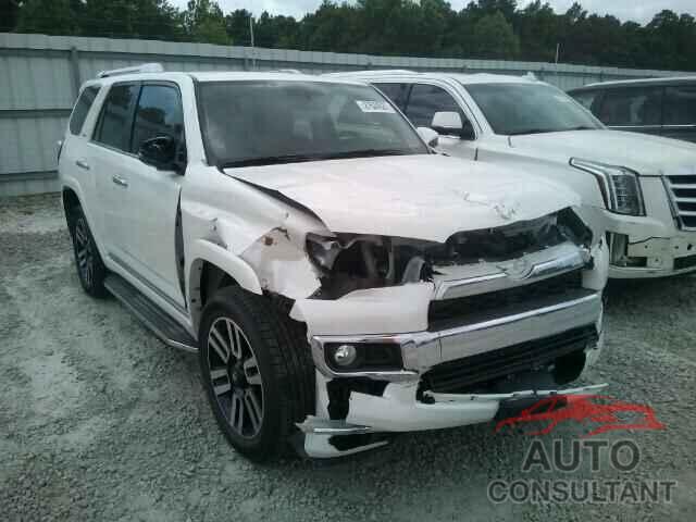 TOYOTA 4RUNNER 2016 - JTEBU5JR1G5352861