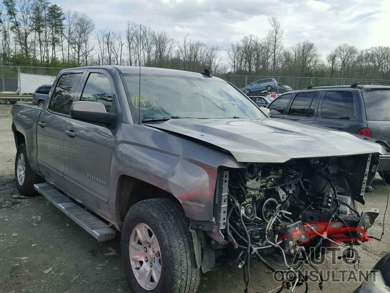 CHEVROLET SILVERADO 2017 - 3GCUKREC1HG296737